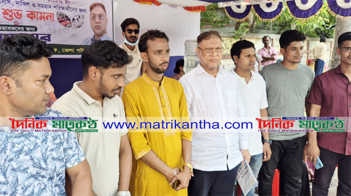  এসএসসি পরীক্ষার্থীর অভিভাবকদের জন্য জেলা পরিষদের প্রশাসক উদ্যোগে বিশ্রামাগার স্থাপন